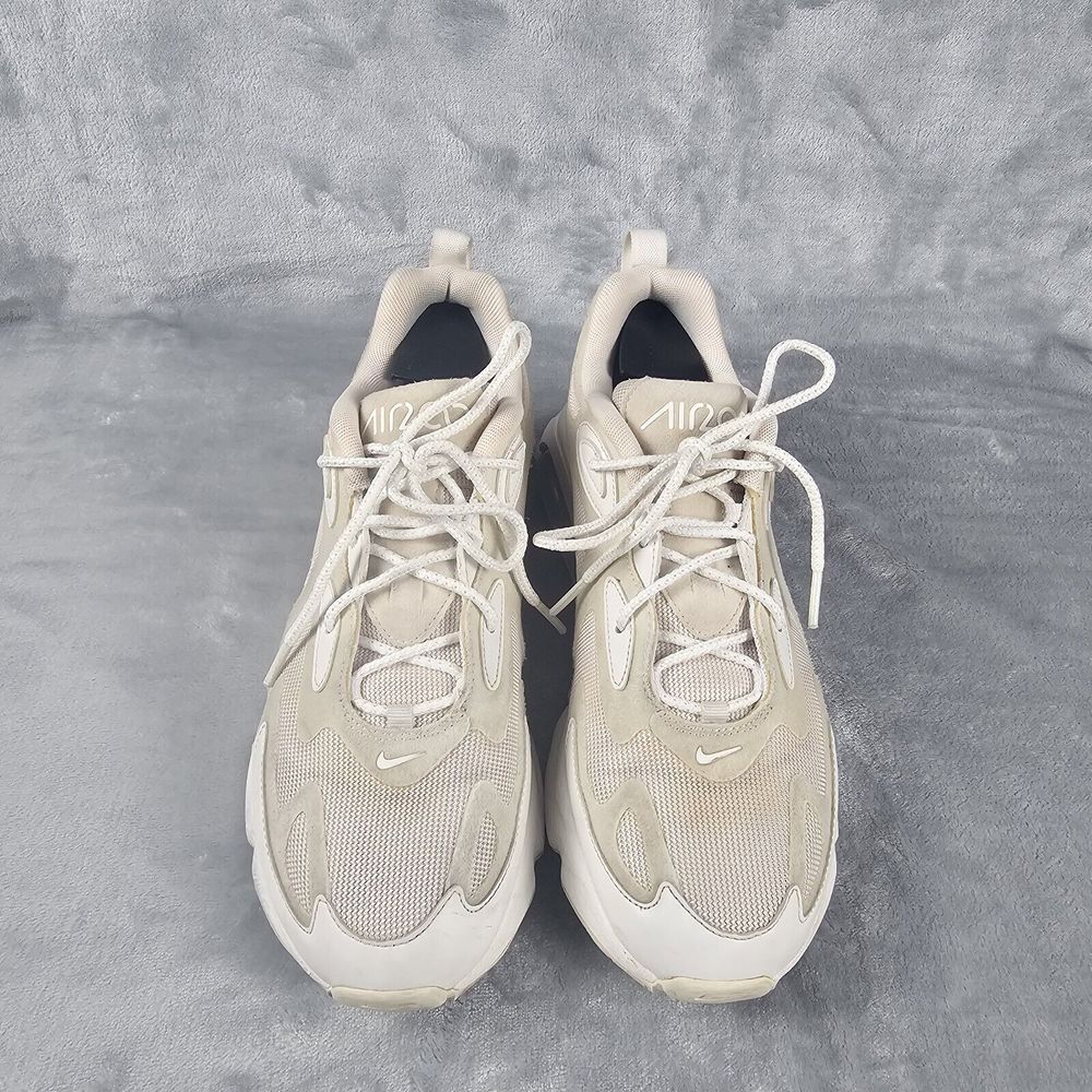 Nike Air Max 200 Womens Size 10 White And Beige Mesh Trainers Low‎ Top Dad Shoes - Picture 2 of 8